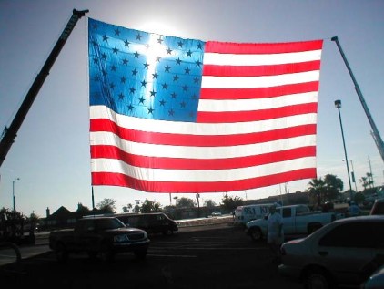flag with cross